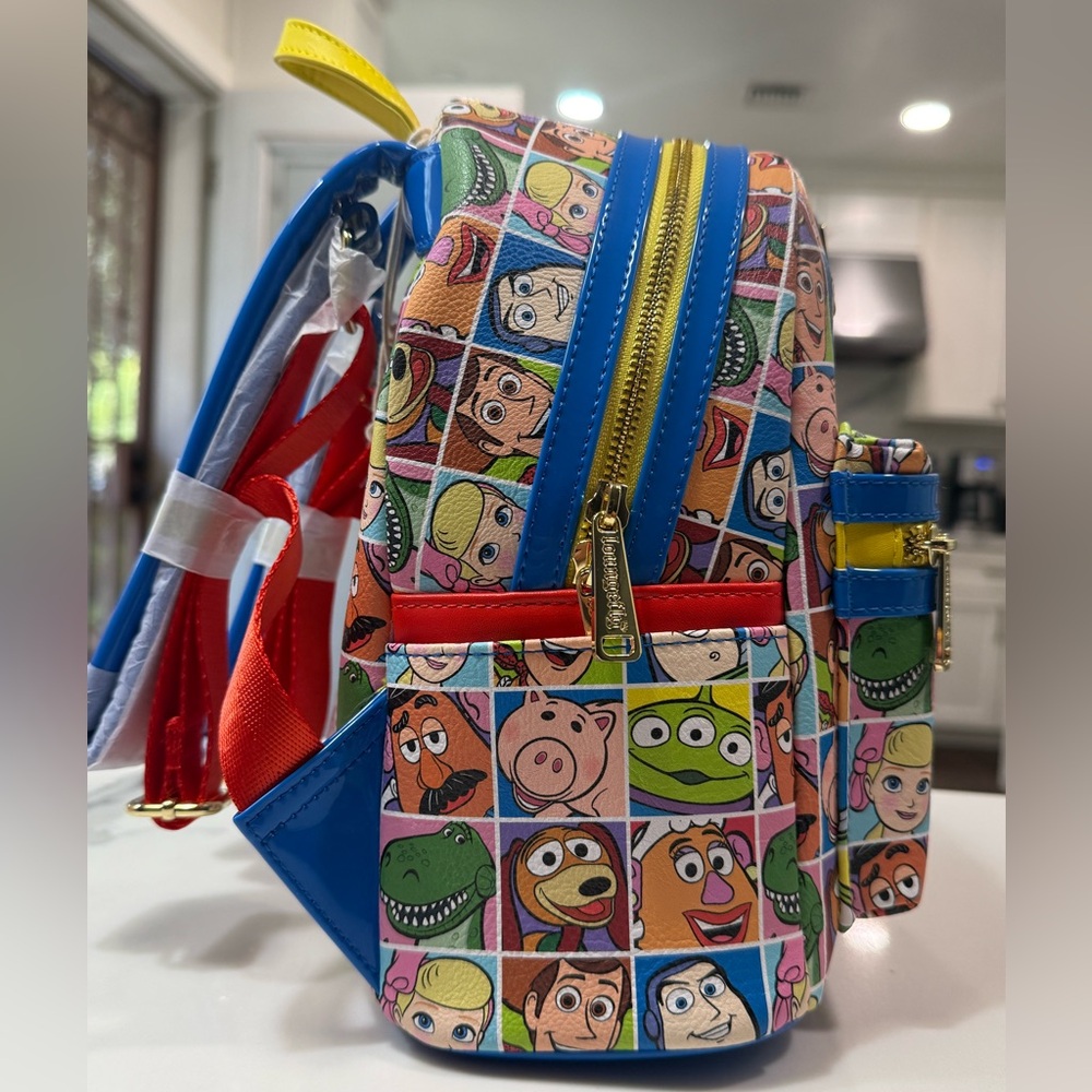 Loungefly Toy Story Characters Mini Backpack - Picture 5 of 6